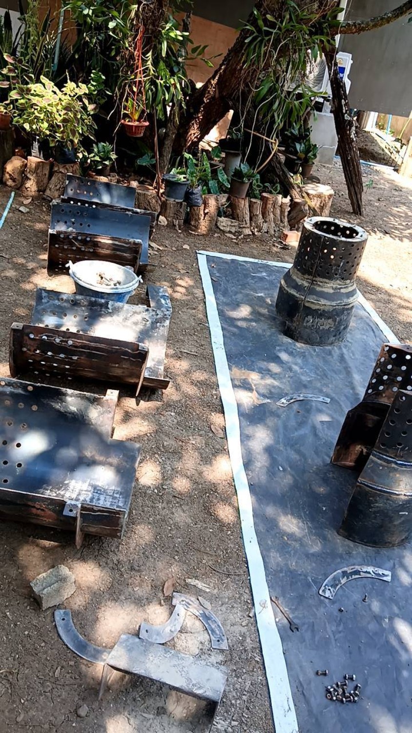 แบบหล่อเตาชีวมวลขนาดใหญ่