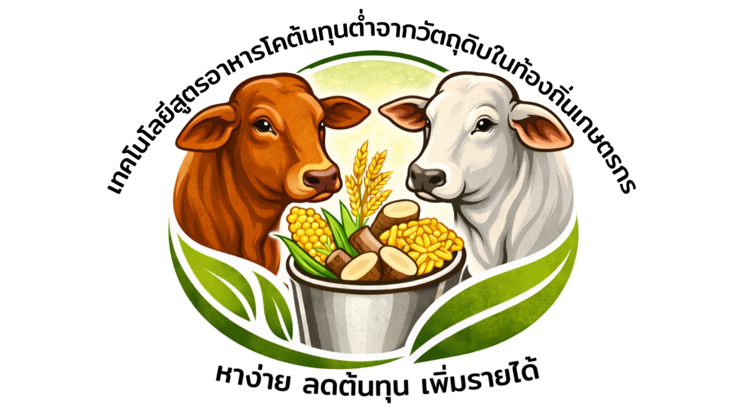 เทคโนโลยีสูตรอาหารต้นทุนต่ำจากวัตถุดิบในพื้นที่