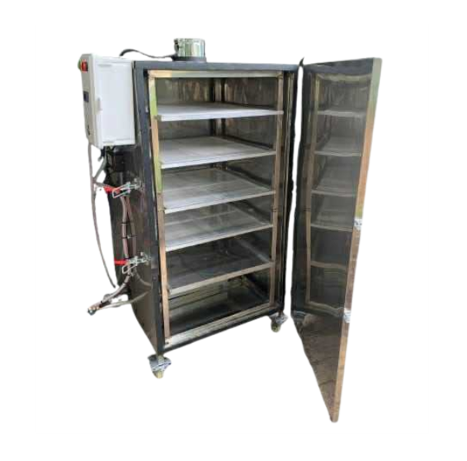 ตู้อบไล่น้ำมันด้วยระบบแก๊สอินฟราเรด