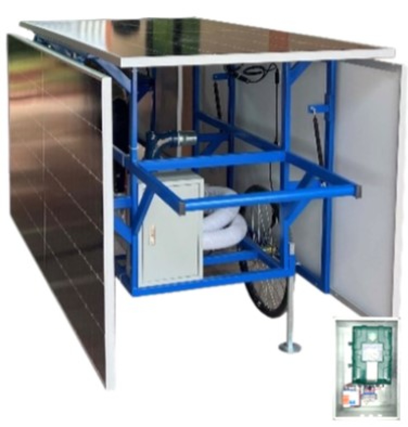 ระบบสูบน้ำพลังงานเซลล์แสงอาทิตย์ ขนาดท่อ 3 นิ้ว