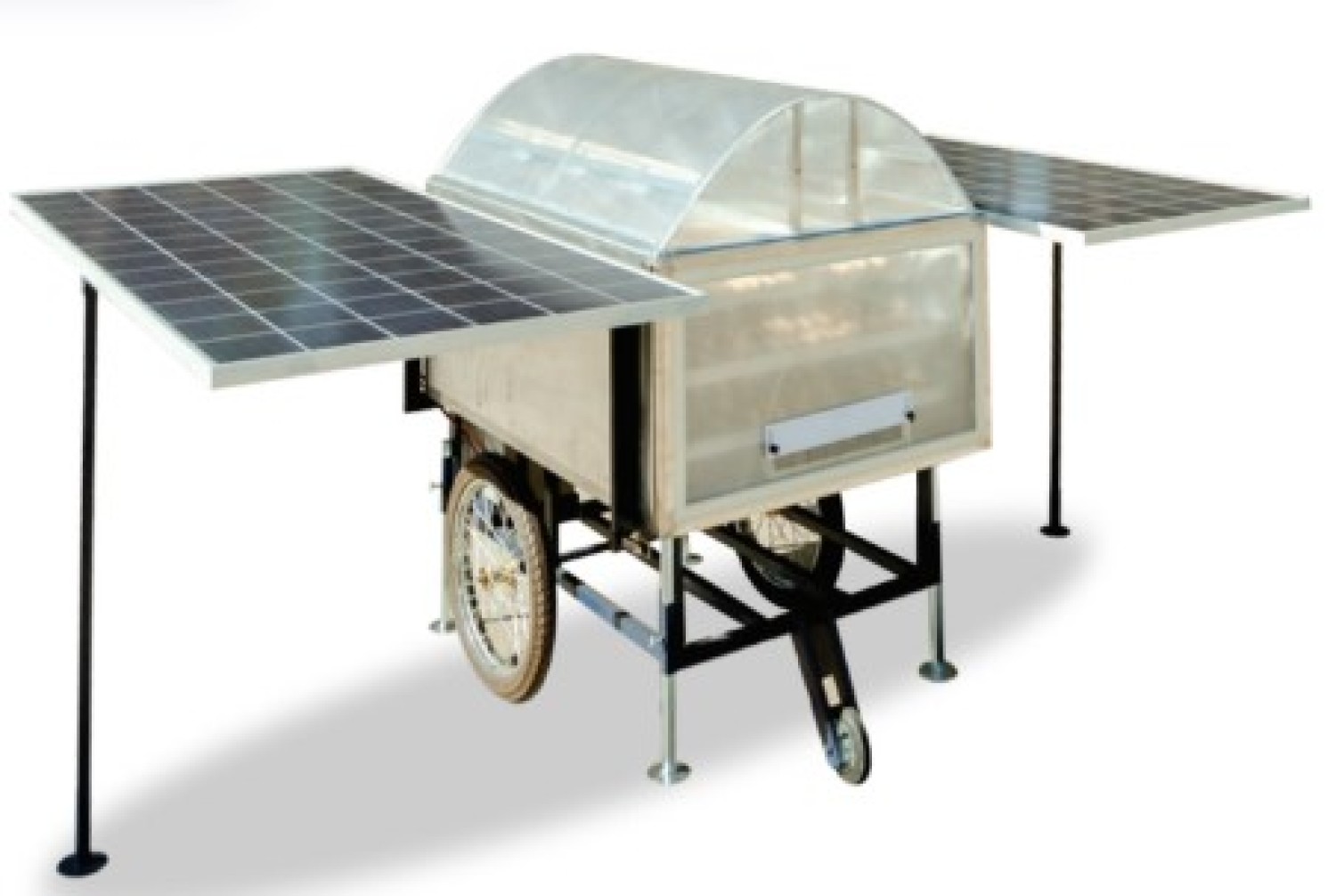 เครื่องอบลมร้อนอเนกประสงค์พลังงานเซลล์แสงอาทิตย์เคลื่อนที่ได้