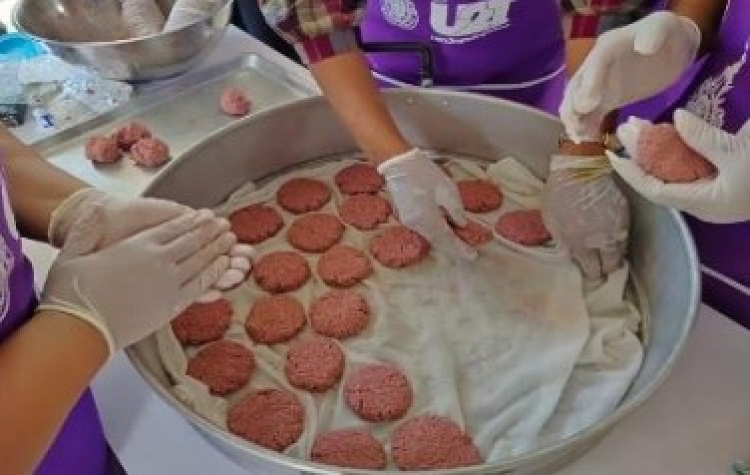 เนื้อเทียมทดแทนเนื้อสัตว์ (plant-based meat) จากพืชสูตรเสริมผงเห็ดนางฟ้า