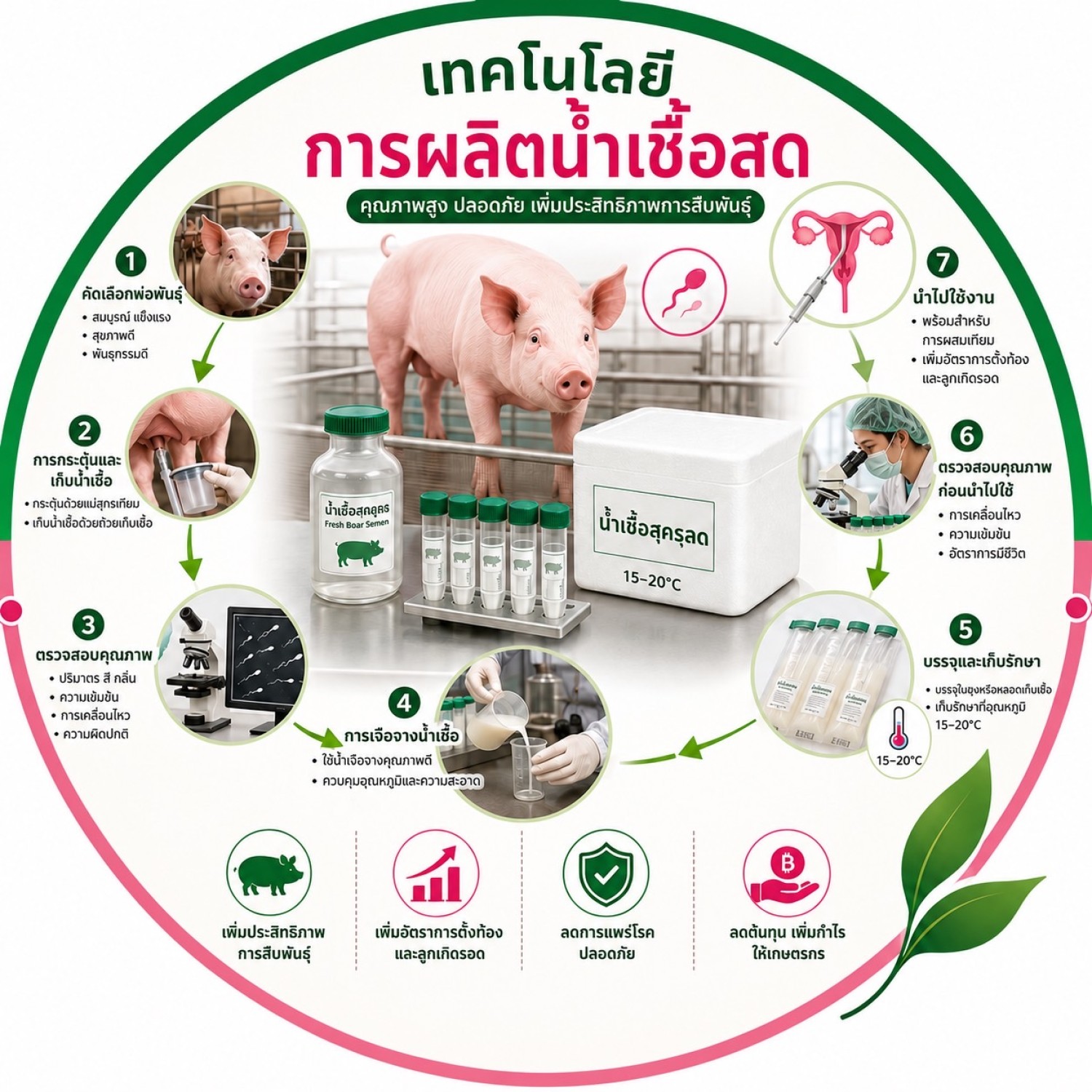 เทคโนโลยีการผลิตน้ำเชื้อสด