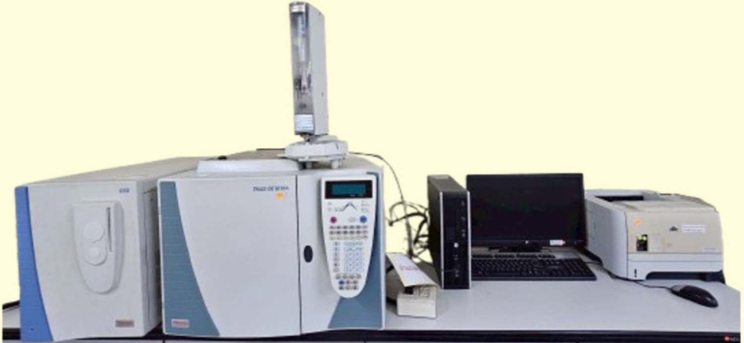 การวิเคราะห์องค์ประกอบน้ำมันหอมระเหยด้วย GC-MS (ผู้ใช้จัดหาคอลัมน์)