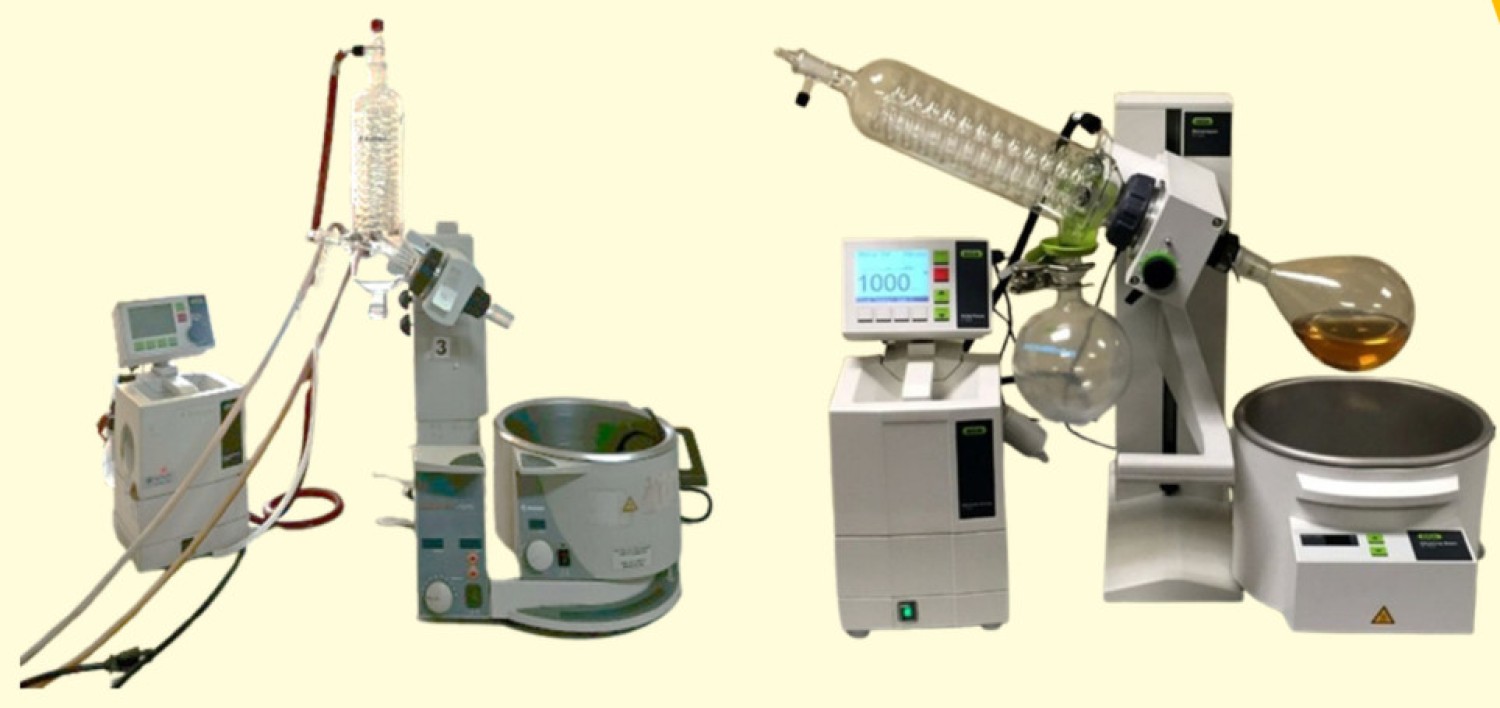 การเตรียมสารสกัดเข้มข้นด้วยเครื่อง Rotary Evaporator