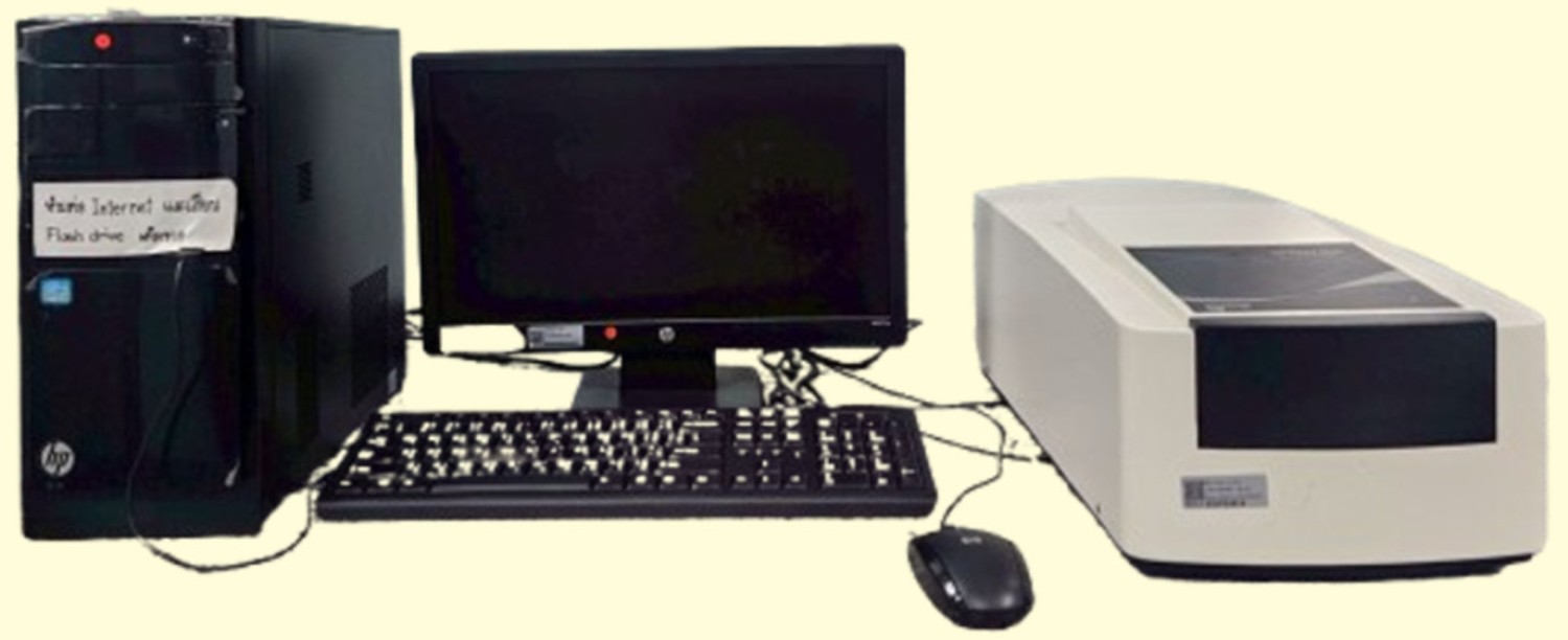 การวิเคราะห์ทางเคมีด้วยเครื่อง  UV-Vis Microplate Reader