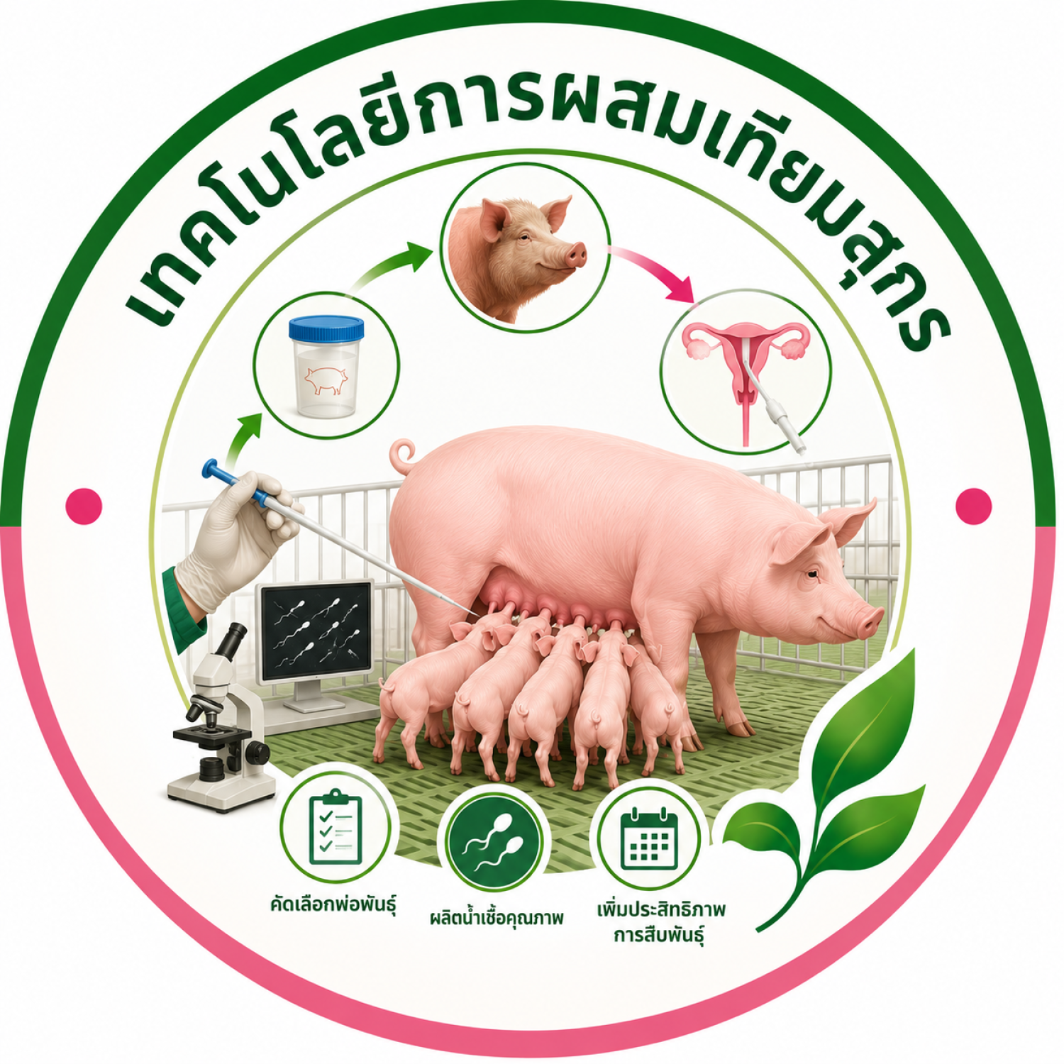 เทคโนโลยีการผสมเทียมสุกร